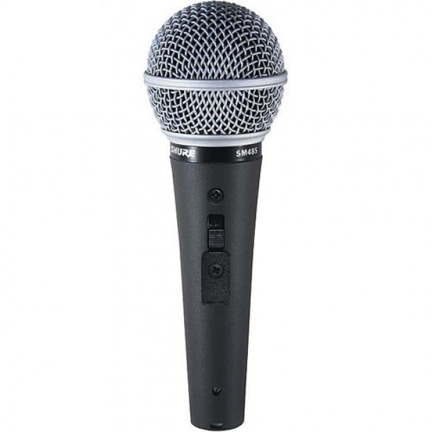 Shure SM48S-LC Vocal Microphone with On/Off Switch
