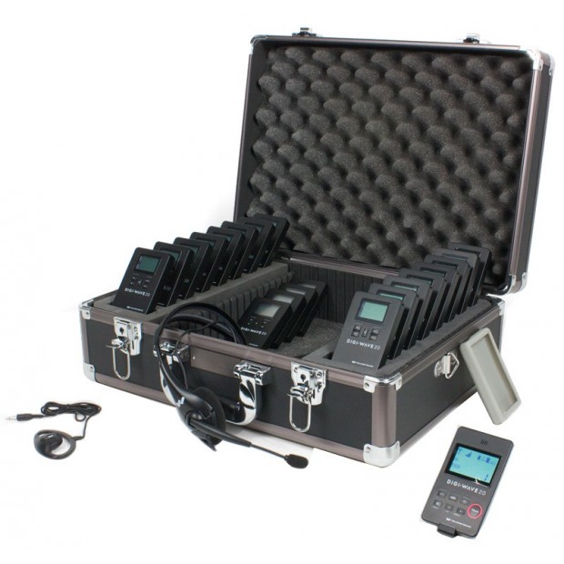 Williams Sound DWS TGS 20 2.0 Digi-Wave Portable Tour Guide System 20 (Discontinued)