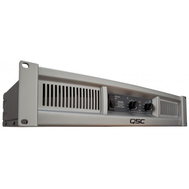 QSC GX5 500 Watts Per Channel 8 Ohm Stereo Power Amplifier (Discontinued)