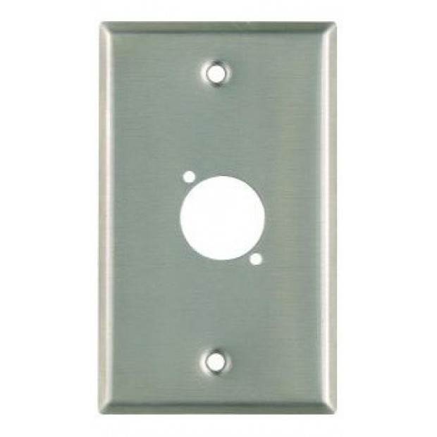 ProCo WPU1004 Unloaded Wall Plate with Single Gang 1x D-Series Punch Out 
