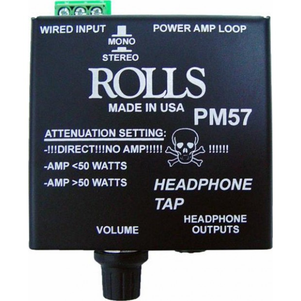 Rolls PM57 Headphone Tap (Discontinued)