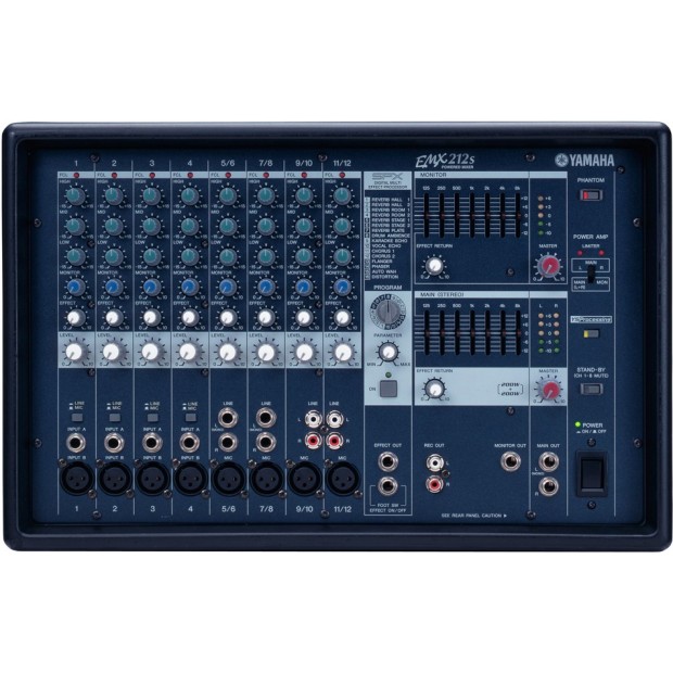Yamaha EMX212S 12 Channel Powered Mixer (Discontinued)