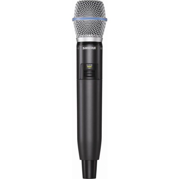 Shure GLXD2 Handheld Transmitter with Beta 87A Microphone Element (Discontinued)