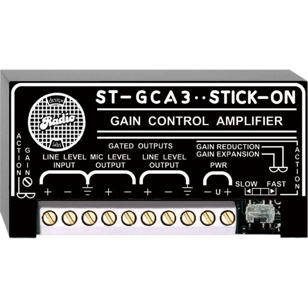 RDL ST-GCA3 Gain Control Line Level Amplifier