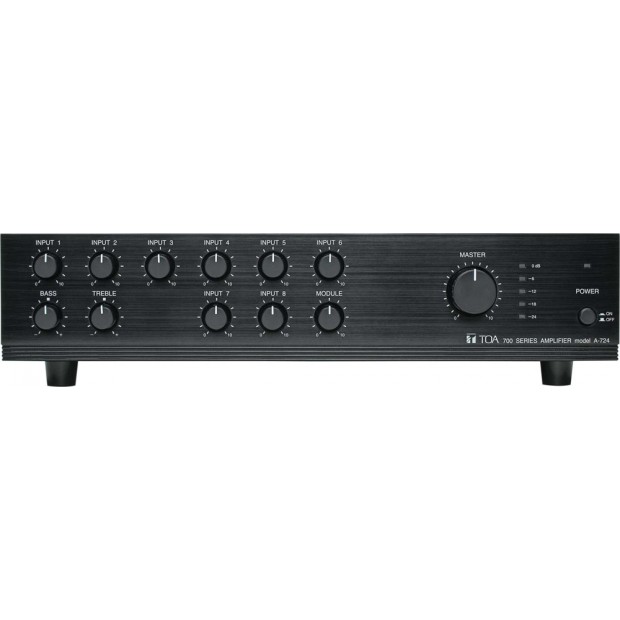 TOA A-712 9-Channel 120W Integrated Mixer Amplifier (Discontinued)