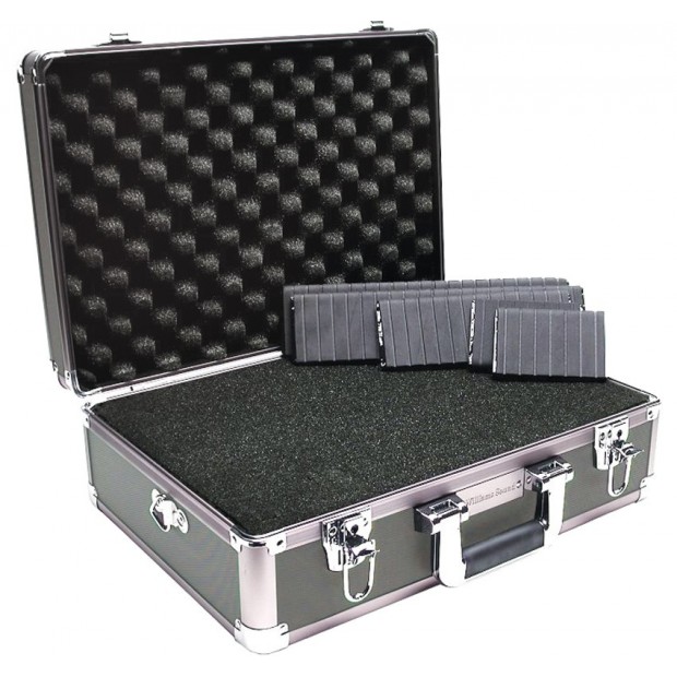 Williams Sound CCS 030 Large Briefcase with Pluck Foam and Dividers (Discontinued)