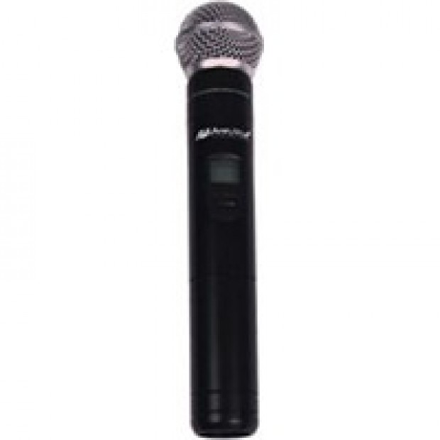 AmpliVox S1695 UHF Wireless Handheld Mic with Built-In 16-Channel Transmitter