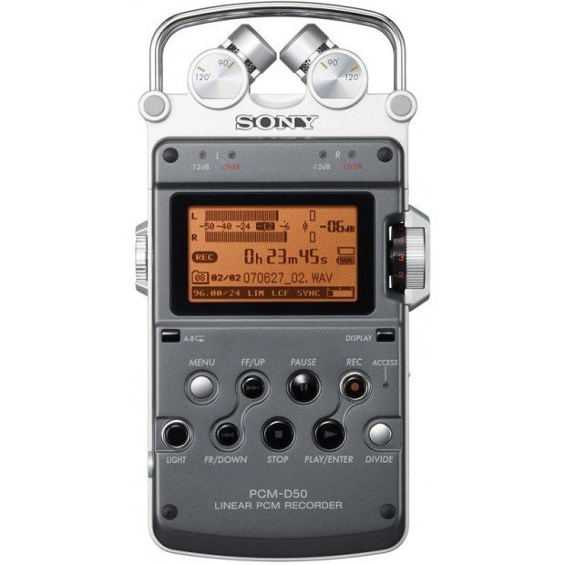 SONY PCM D50 Linear PCM Recorder (Discontinued)