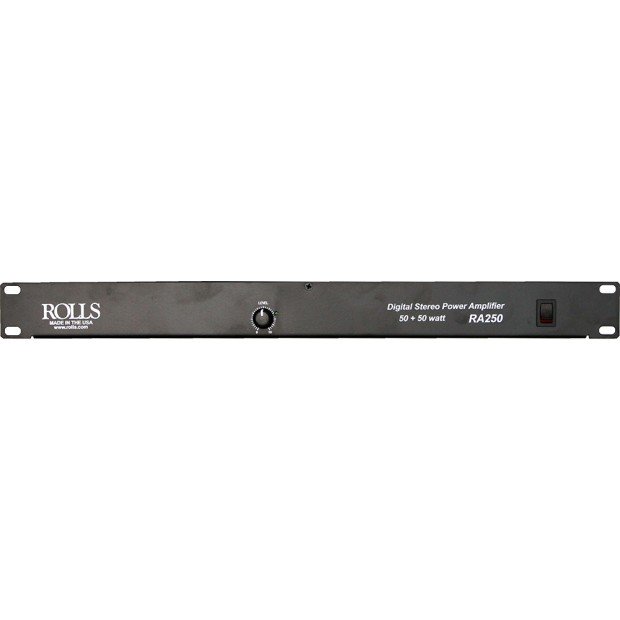 Rolls RA250 2-Channel Stereo 50W per channel Class D Power Amplifier (Discontinued)