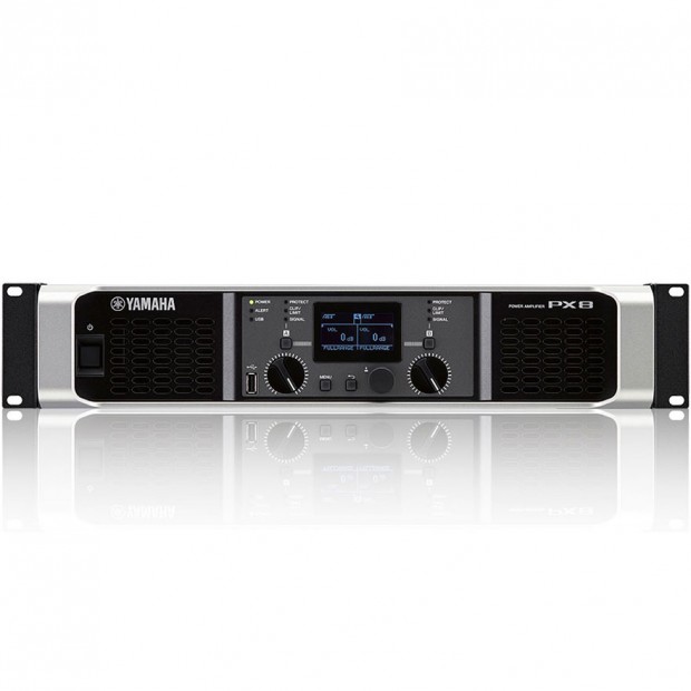 Yamaha PX8 Stereo Power Amplifier 800W x 2 at 8Ω / 1050W x 2 at 4Ω