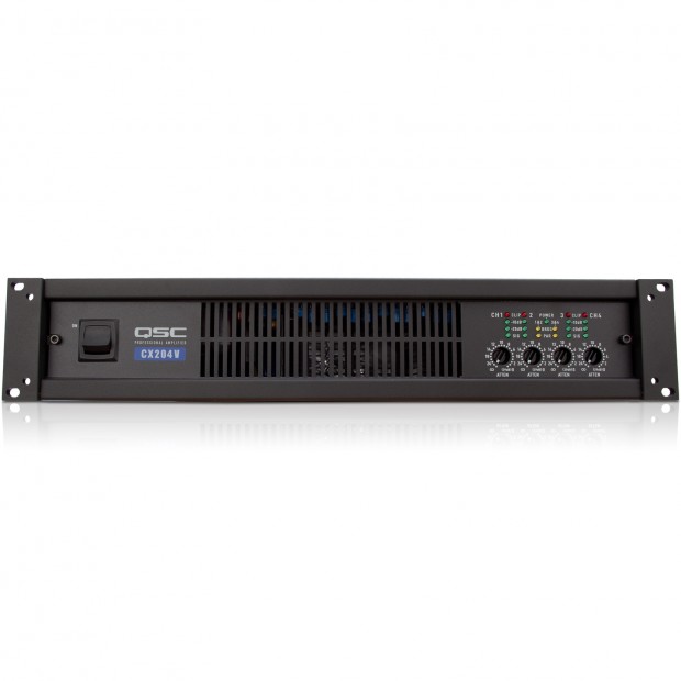 QSC CX204V CX Series 4-Channel 70V Power Amplifier (Discontinued)