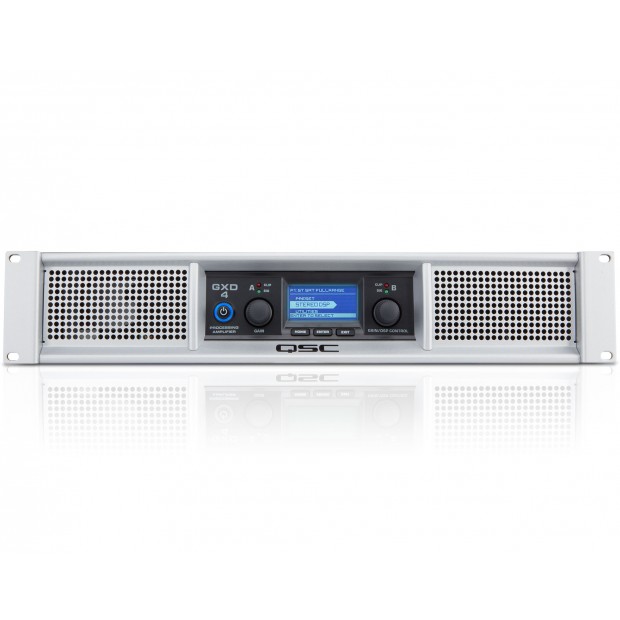 QSC GXD 4 Professional 1600W Power Amplifier with DSP