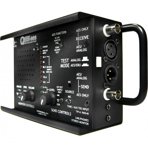 Whirlwind Qbox-AES Multipurpose Audio Signal Tester (Discontinued)