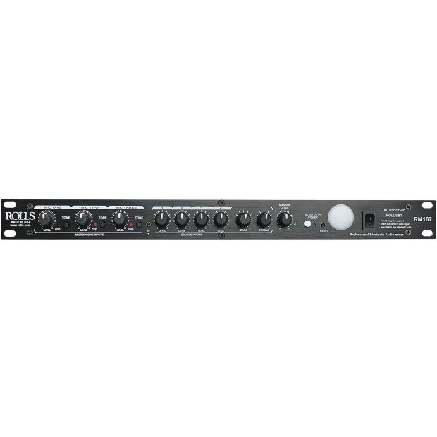 Rolls RM167 Professional Mic/Source Mixer with Bluetooth
