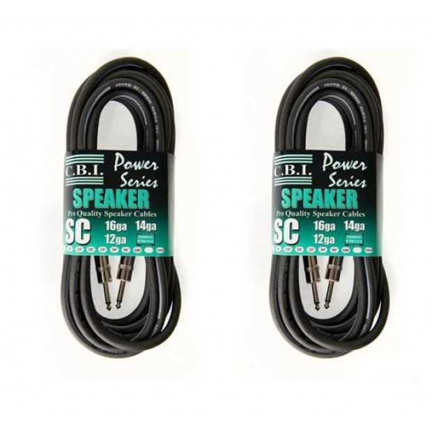 CBI SC12-2PC Heavy Duty 12 Gauge Speaker Cables (Discontinued)