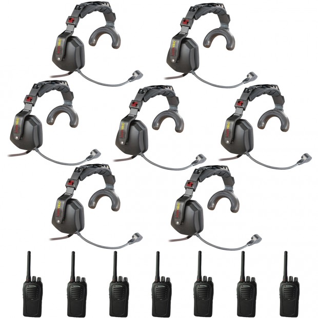 Eartec Scrambler 7-User SC-1000 2-Way Radio System (Several Products Discontinued)