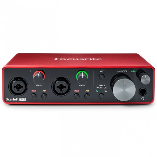 Focusrite Scarlett 2i2 3rd Gen USB Audio Interface