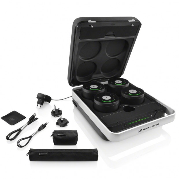 Sennheiser TeamConnect Wireless Case Set Audio Conference Room System (Discontinued)