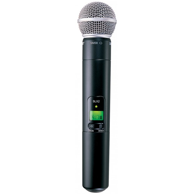 Shure SLX2/SM58 Handheld Wireless Vocal Microphone (Discontinued)