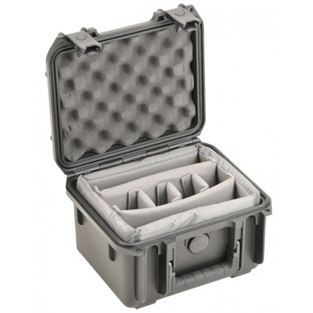 SKB 3i-0907-6BDD iSeries Waterproof Microphone Case with Double Dividers (Discontinued)