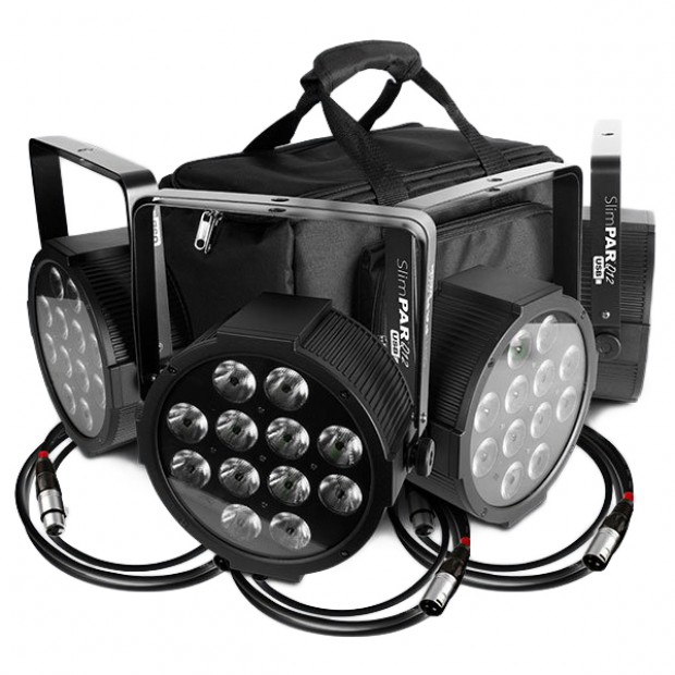 CHAUVET DJ SlimPACK Q12 USB Package with 4 PAR Cans (Discontinued)