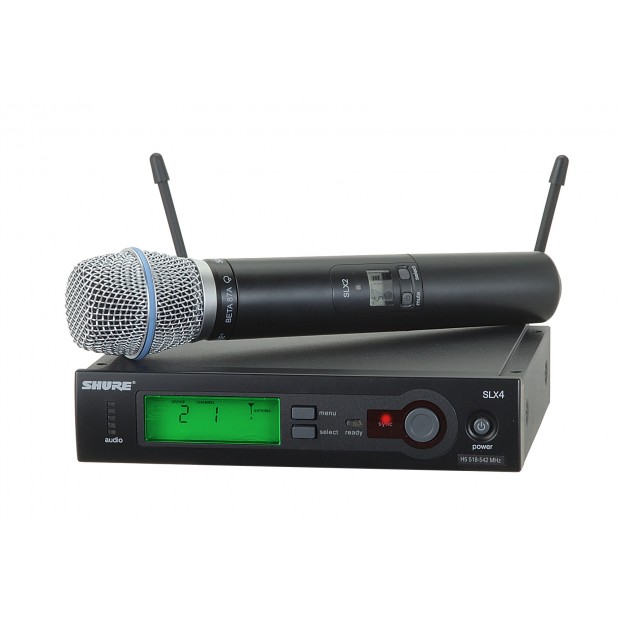 Shure SLX24/BETA87A Handheld Wireless Microphone System (Discontinued)