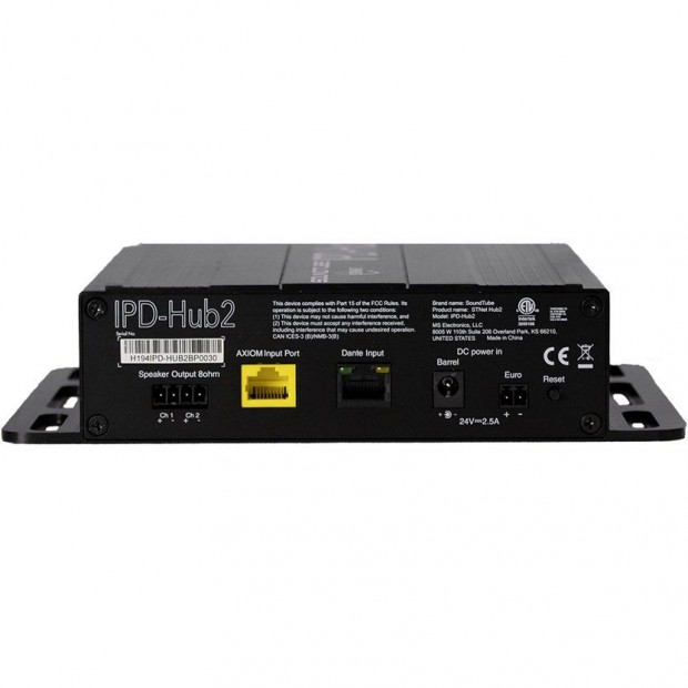 SoundTube IPD-Hub 2 DSP 2-Channel Amplifier