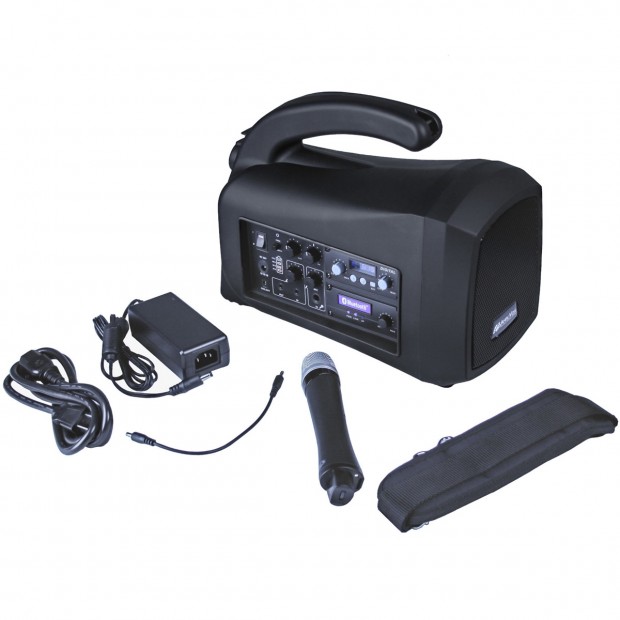 AmpliVox SW320 Mity-Lite Plus Portable Bluetooth-Enabled PA System with Wireless Handheld Microphone (Discontinued)