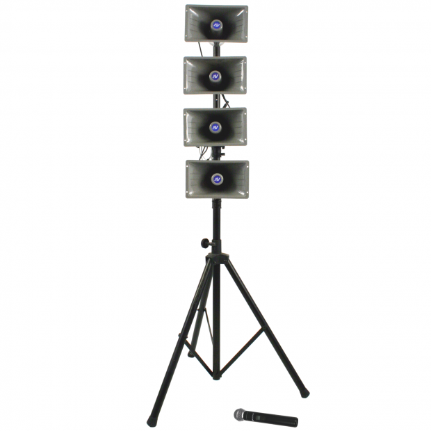 AmpliVox SW664 Mobile Horn Array Hailer PA System (Discontinued)