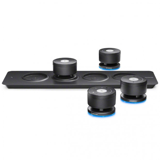 Sennheiser TeamConnect Wireless Audio Conferencing System with 4 Satellites and a Charging Tray (Discontinued)