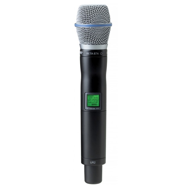 Shure UR2/BETA87A Handheld Wireless Microphone Transmitter (Discontinued)