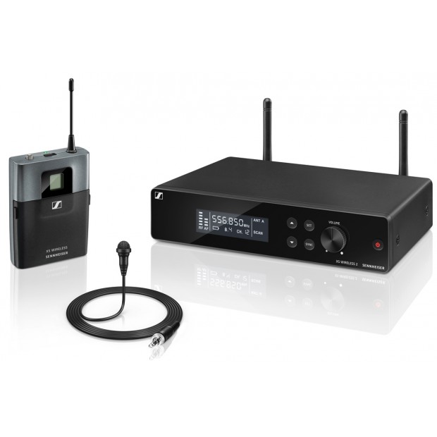 Sennheiser XSW2-ME2 Vocal Wireless System with Bodypack Transmitter and Lavalier Microphone