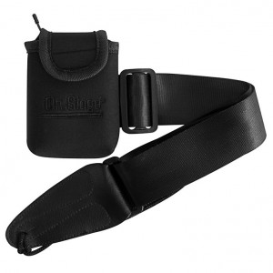 On-Stage Stands MA1335 Wireless Transmitter Pouch with Guitar Strap