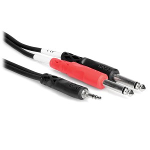 Hosa CMP-159 Stereo Breakout Audio Cable - 10ft