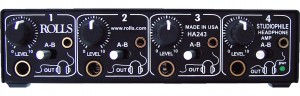 Rolls HA243 4-Channel Studiophile Headphone Amplifier