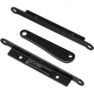 TOA HY-CN7B-WP Waterproof Joining Brackets for HX-7B-WP Outdoor Speaker Systems - Black
