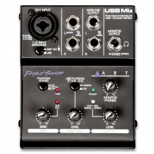 ART USB Mix 3-Channel USB Mixer