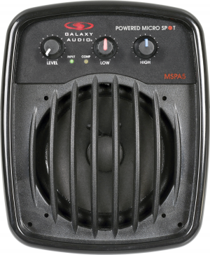 Galaxy Audio MSPA5 Powered Micro Spot Monitor