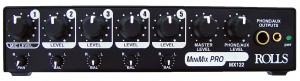 Rolls MX122 5-Channel MiniMix Pro - Audio Mixer