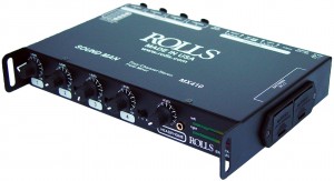 Rolls MX410 4-Channel Mixer with LED Meters