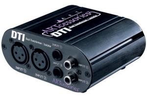 ART DTI Dual Transformer/Isolater High Quality Totally Passive Audio Interface Neutral Sound