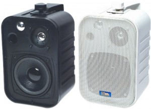 TIC Corporation ASP25 4.5" Outdoor Patio Speakers - Pair