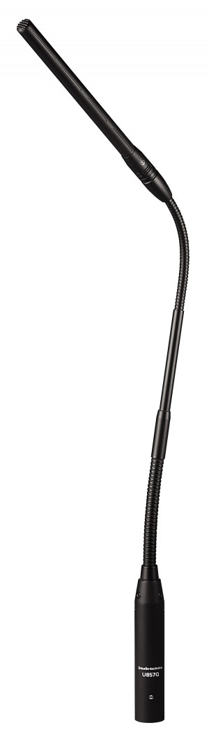 Audio-Technica U857QU UniLine Condenser Quick-Mount Gooseneck Microphone