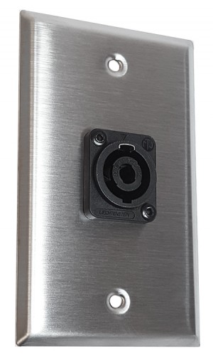 CBI WP1-1NL4 Speakon Wall Plate