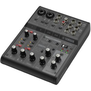 Yamaha AG06MK2 6-Channel Live‑Streaming Mixer