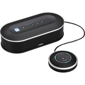 Yamaha YVC-1000MS USB and Bluetooth Conference Speakerphone Certified for Skype for Business