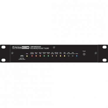 Atlas Sound ASP-MG2240 Two-Zone Compact Sound Masking Controller Amplifier with Onboard DSP