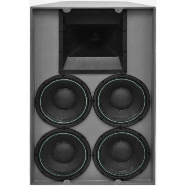 One Systems CFA2.HTH Platinum Hybrid Series CrossField Array-2 Long-Throw Speaker - Black