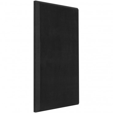 Auralex SonoSuede Panels 2" x 24" x 48" Fabric Wrapped Acoustical Absorption Panel, Beveled Edge - Black