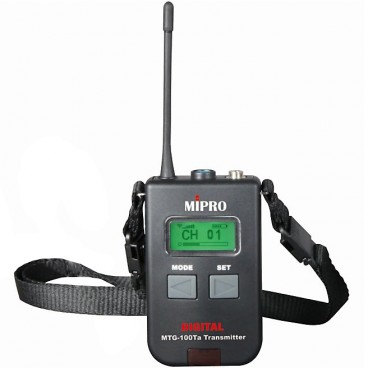 MIPRO MTG-100Ta Digital Portable Mini-Transmitter